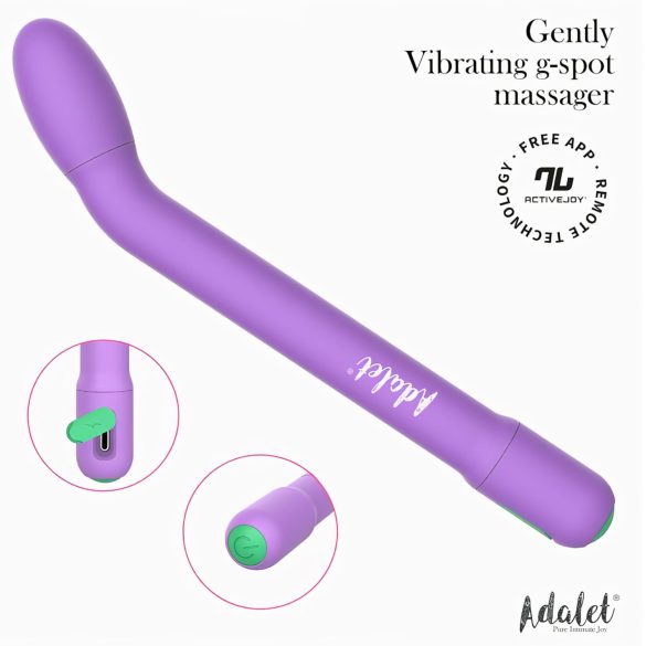Adalet Gently - Vibrador Inteligente para Ponto G e Próstata (Roxo)