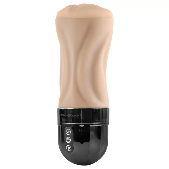 Zero Tolerance - masturbador masculino sugador vibratório - cor natural