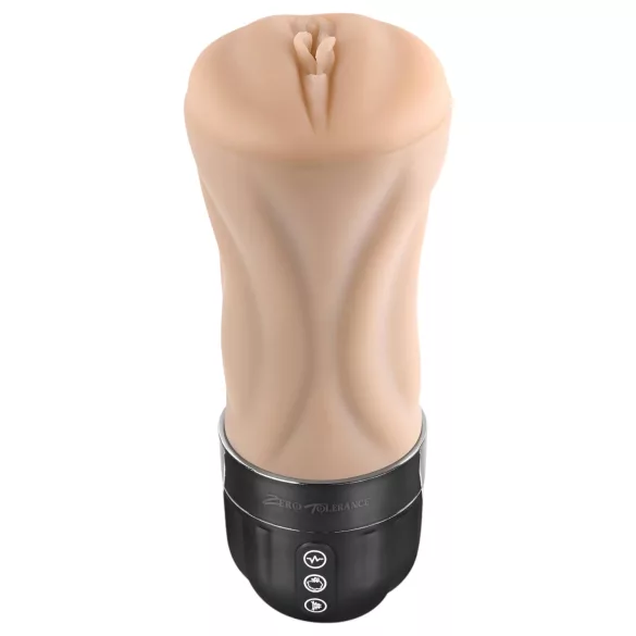 Zero Tolerance - masturbador masculino sugador vibratório - cor natural