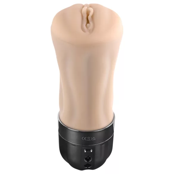 Zero Tolerance - masturbador masculino sugador vibratório - cor natural