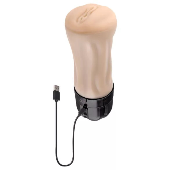 Zero Tolerance - masturbador masculino sugador vibratório - cor natural
