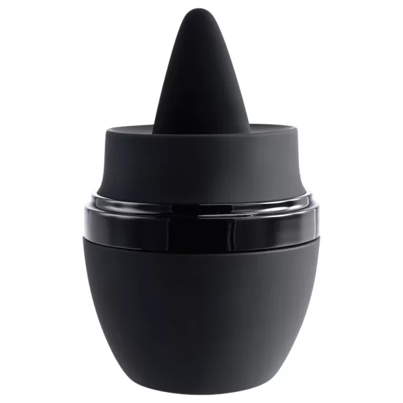 Evolved Tongue Tied - vibrador com língua, recarregável (preto)