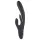 Playboy Rapid Rabbit - vibrador coelho recarregável clitóris e ponto G - preto