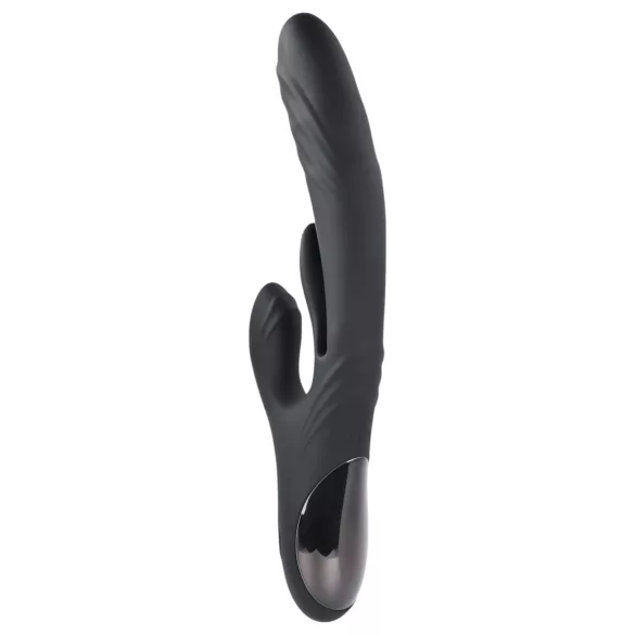 Playboy Rapid Rabbit - vibrador coelho recarregável clitóris e ponto G - preto