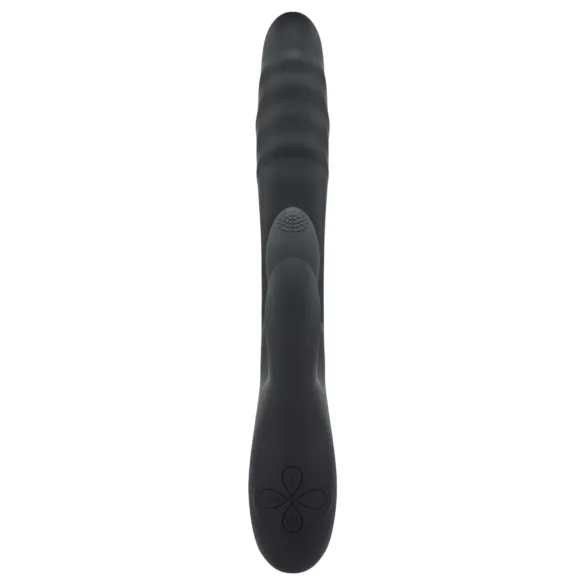Playboy Rapid Rabbit - vibrador coelho recarregável clitóris e ponto G - preto