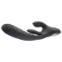 Playboy Rapid Rabbit - vibrador coelho recarregável clitóris e ponto G - preto