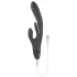 Playboy Rapid Rabbit - vibrador coelho recarregável clitóris e ponto G - preto