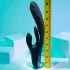 Playboy Rapid Rabbit - vibrador coelho recarregável clitóris e ponto G - preto