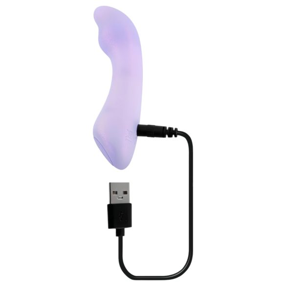 Playboy Euphoria - vibrador recarregável e à prova d'água para o ponto G (roxo)