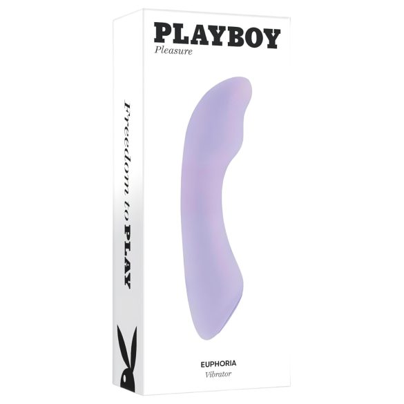 Playboy Euphoria - vibrador recarregável e à prova d'água para o ponto G (roxo)