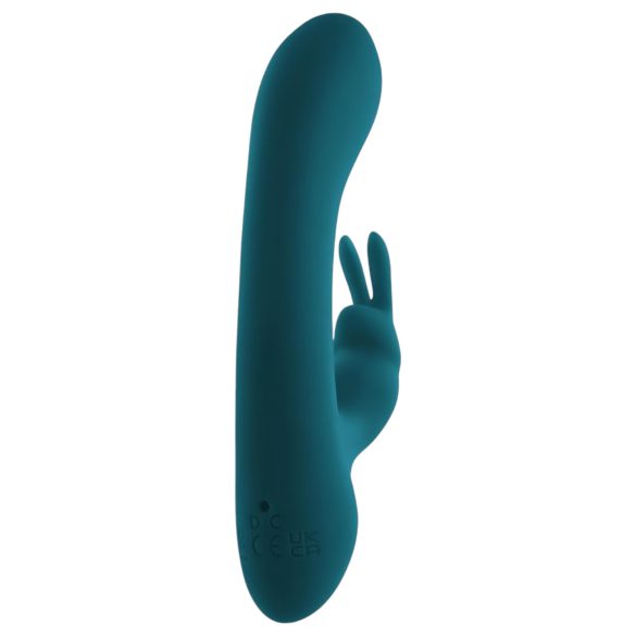Playboy Rabbit - vibrador clitoriano recarregável à prova d'água - turquesa