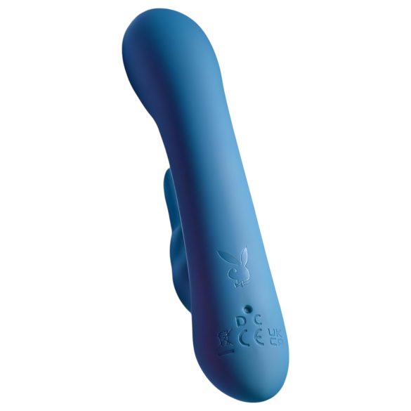 Playboy Rabbit - vibrador clitoriano recarregável à prova d'água - turquesa