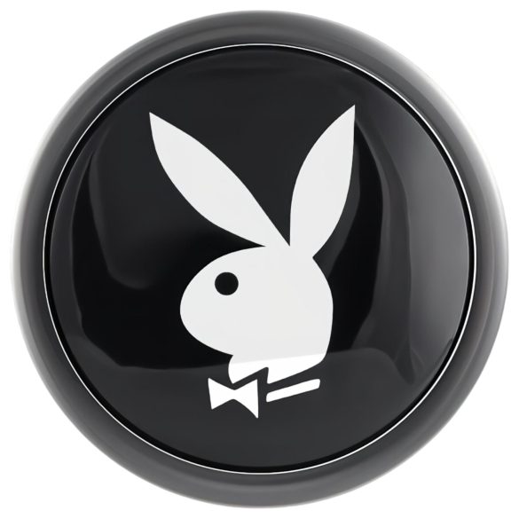 Playboy Tux - plug anal pequeno - metal prateado