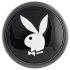 Playboy Tux - plug anal pequeno - metal prateado