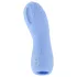 Evolved - vibrador de dedo texturizado - silicone azul