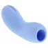 Evolved - vibrador de dedo texturizado - silicone azul