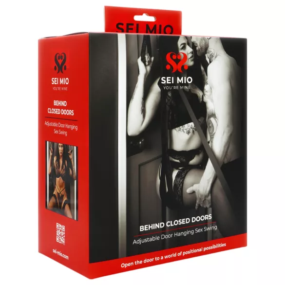 Sei Mio - balanço sexual para porta - preto