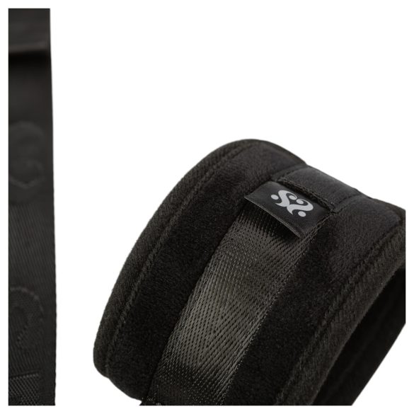 Sei Mio - algema com coleira - conjunto bondage couro preto