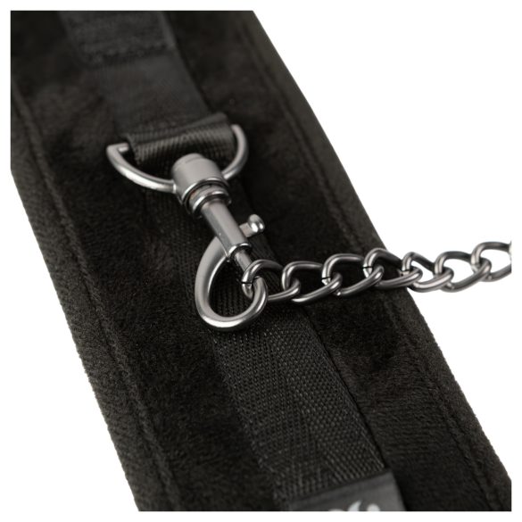 Sei Mio - algema para tornozelo - couro preto