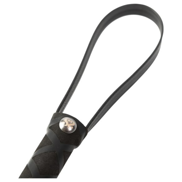 Sei Mio - chicote erótico - couro sintético - preto