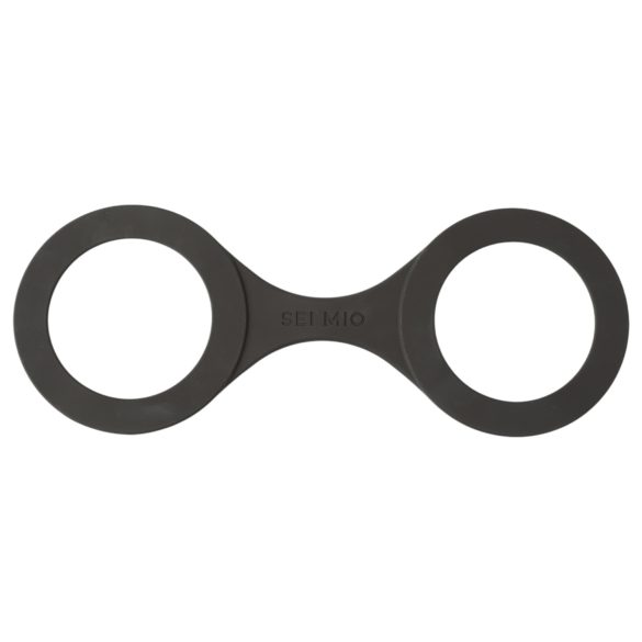 Sei Mio - algema de silicone - tamanho L - preto