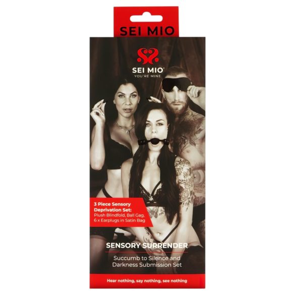 Sei Mio - Kit BDSM avançado - preto
