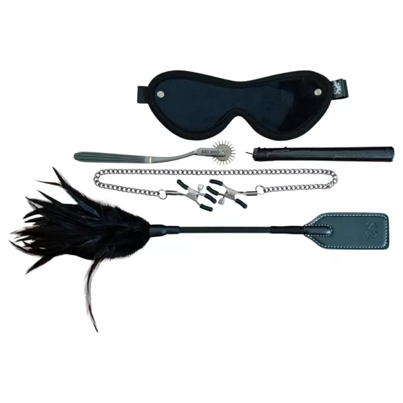 Sei Mio - kit BDSM 5 peças - preto