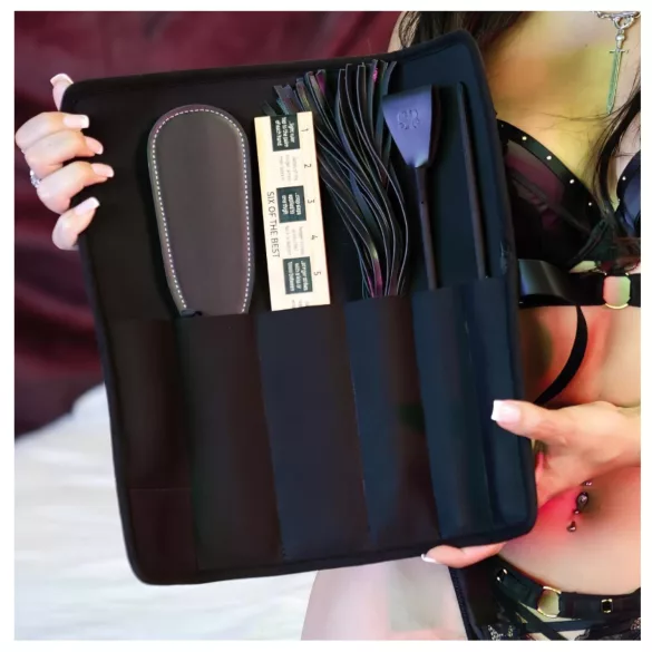 Sei Mio - kit BDSM - conjunto 5 peças - preto