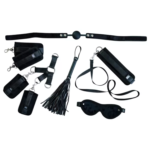 Sei Mio - kit bondage 6 peças - preto