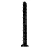 Hosed - dildo anal - longo e flexível - preto 18 cm