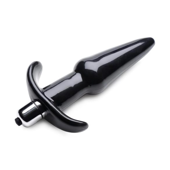Frisky Smooth - vibrador anal - silicone preto