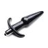 Frisky Smooth - vibrador anal - silicone preto