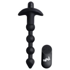  Bang! - vibrador anal recarregável com controle remoto (preto)