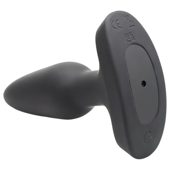 Booty Sparks Laser - vibrador anal recarregável com controle remoto - preto