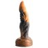 Creature Cocks Ravager - dildo texturizado - silicone - 20cm - laranja