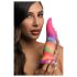 Creature Cocks - dildo com língua - silicone que brilha no escuro - 21cm