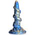 Creature Cocks Kraken - dildo tentáculo espiral - 21cm - dourado azul