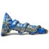 Creature Cocks Kraken - dildo tentáculo espiral - 21cm - dourado azul