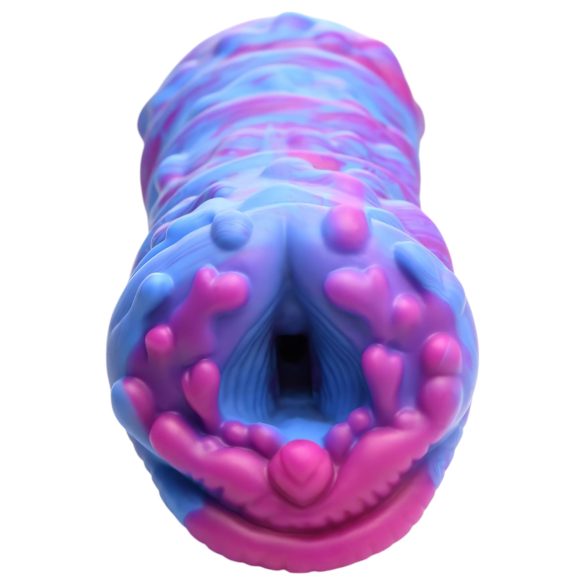 Creature Cocks Cyclone - masturbador masculino alienígena - silicone roxo rosa