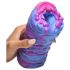 Creature Cocks Cyclone - masturbador masculino alienígena - silicone roxo rosa