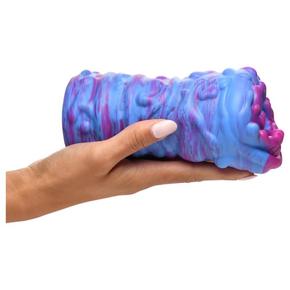 Creature Cocks Cyclone - masturbador masculino alienígena - silicone roxo rosa