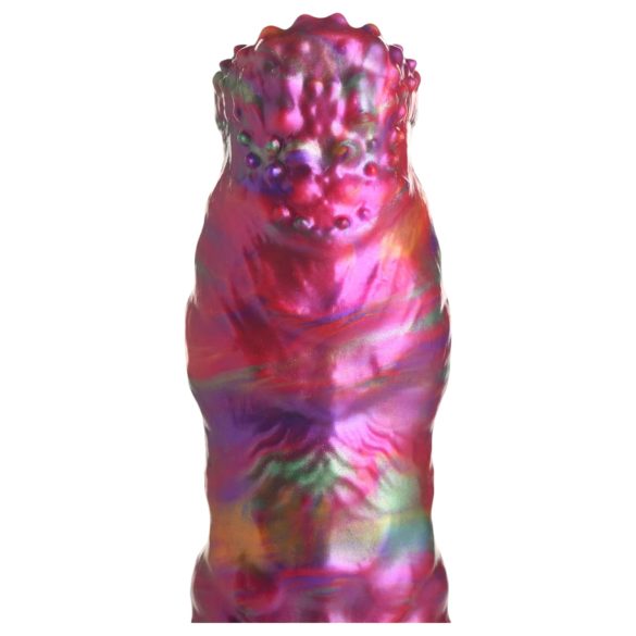 Creature Cocks Larva - ovipositor dildo alienígena - silicone arco-íris