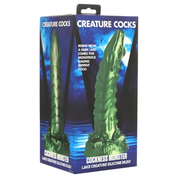 Creature Cocks Cockness Monster - dildo realista - silicone verde