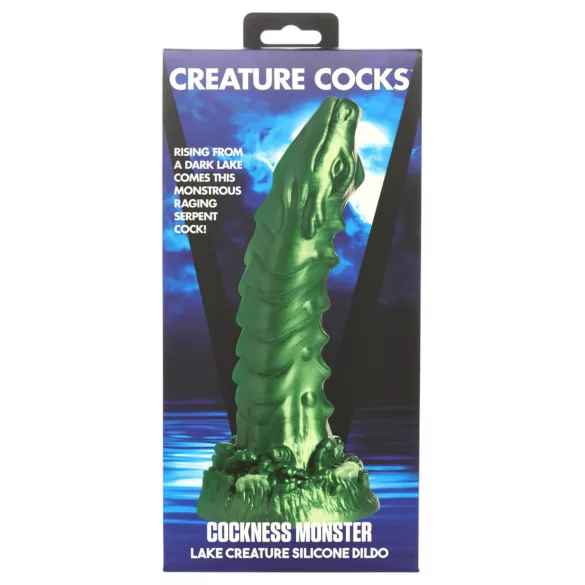 Creature Cocks Cockness Monster - dildo realista - silicone verde