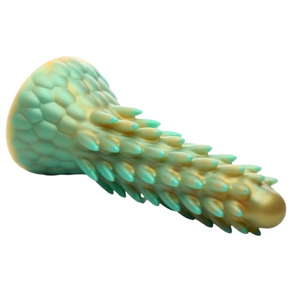 Creature Cocks Stegosaurus - dildo realístico - silicone verde 20cm