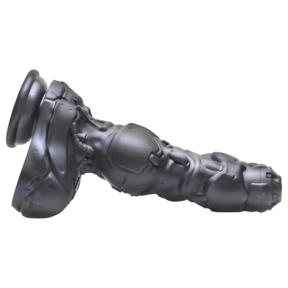 Vibrador Robô Cyborg XR Brands com Controle Remoto (Prata)