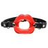 XR Brands - mordaça bola - silicone - vermelho