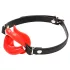 XR Brands - mordaça bola - silicone - vermelho