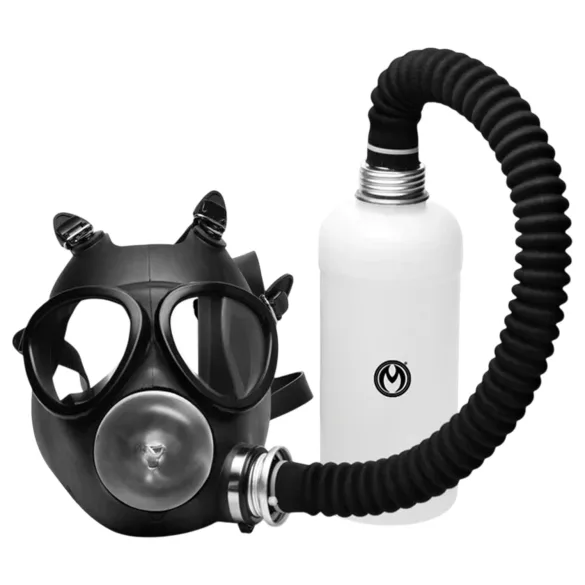 XR Brands - máscara de sucção 2 em 1 e inalador de aroma - preto