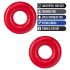 Stay Hard Donuts - anel peniano kit - silicone vermelho